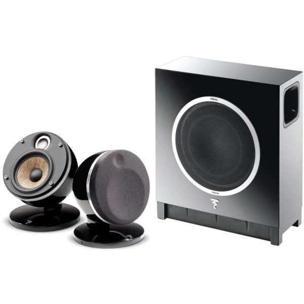 Focal DOME 2.1 FLAX W/SUB AIR(black)(system) - Click Image to Close